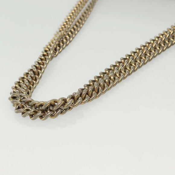 GUCCI GG Supreme Chain Shoulder Bag PVC Beige Gold 409487 Auth bs29070 - Picture 8 of 16